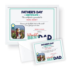 Load image into Gallery viewer, Father's Day Print กรอบรูปวันพ่อ 8 x 10"