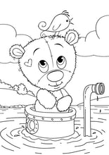 Load image into Gallery viewer, Coloring Book & Crayon Set