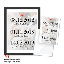 Load image into Gallery viewer, Valentine's Day Print กรอบรูปวันวาเลนไทน์ 8 x 10"