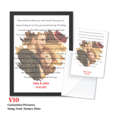 Load image into Gallery viewer, Valentine's Day Print กรอบรูปวันวาเลนไทน์ 8 x 10"