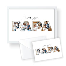 Load image into Gallery viewer, Father's Day Print กรอบรูปวันพ่อ 8 x 10"
