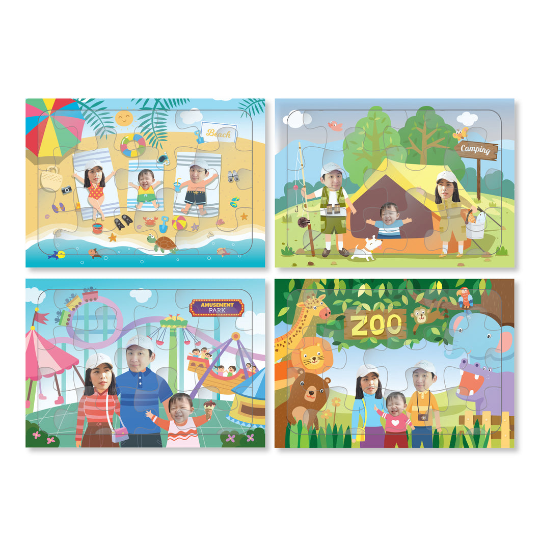 Jigsaw Set เซตจิ๊กซอว์ (outdoor theme)