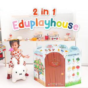 2 in 1 Eduplayhouse