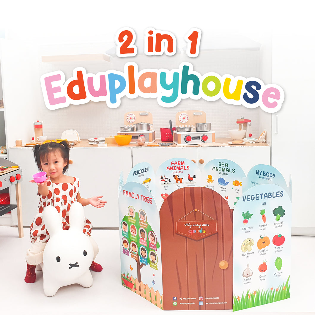 2 in 1 Eduplayhouse