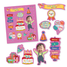 Load image into Gallery viewer, Birthday Magnet Set  เซตแม่เหล็กวันเกิด (10ชิ้น)
