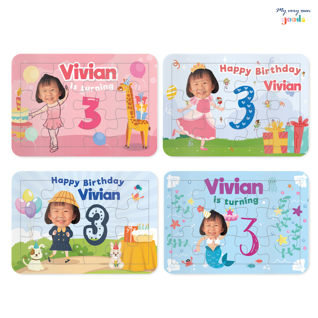 Jigsaw Set เซตจิ๊กซอว์ (birthday girl set)