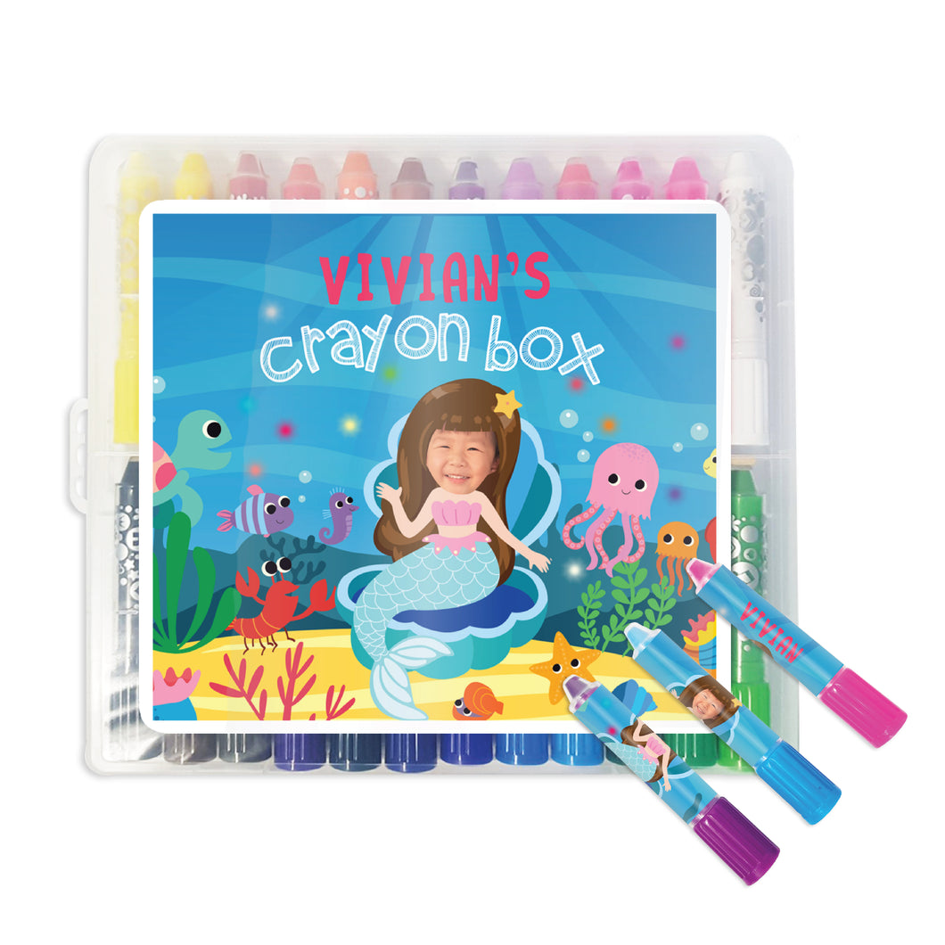 Mermaid Crayon Box