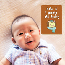 Load image into Gallery viewer, Baby Milestone Cards (Animals)
