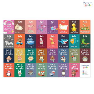 Baby Milestone Cards (Animals)