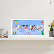 Load image into Gallery viewer, Baby Name กรอบรูปชื่อลูกน้อย 6 x 12&quot;
