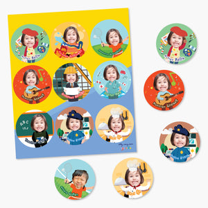 Occupation Magnet Set  เซตแม่เหล็กอาชีพ (9ชิ้น)