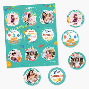 Birthday Magnet Set  เซตแม่เหล็กวันเกิด (9ชิ้น)